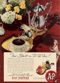 Ap Coffee Table Vintage Retro Advert Ads A4 Photo Print