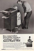 Apeco Superstat Copymaker Vintage Retro Advert Ads A4 Photo Print