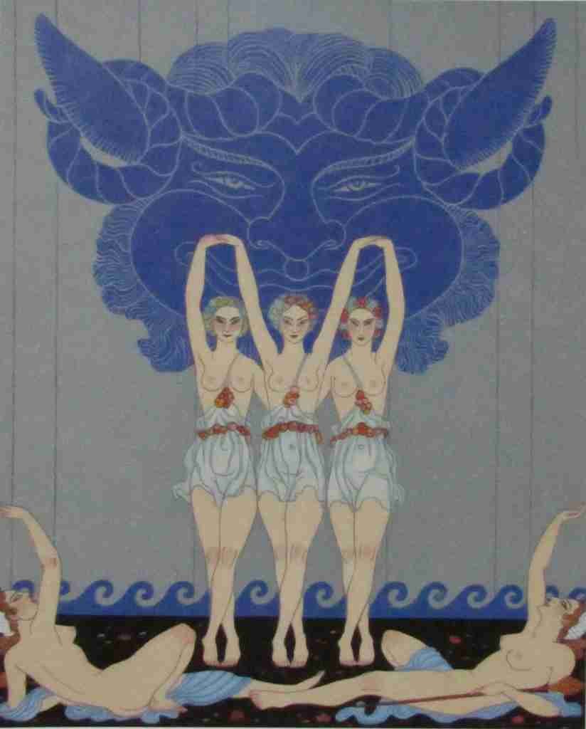 Aphrodite George Barbier 01 A4 Photo Print