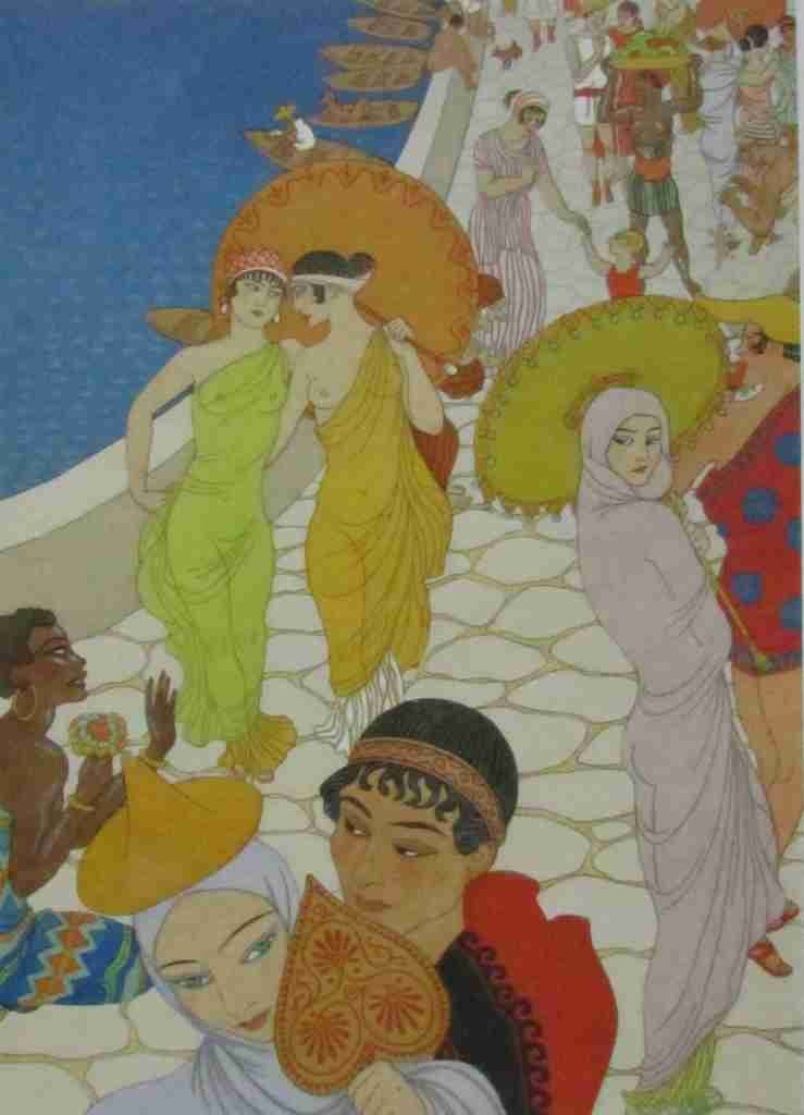 Aphrodite George Barbier 02 A4 Photo Print