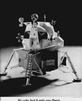 Apollo Lunar Module Vintage Retro Advert Poster A4 Photo Print