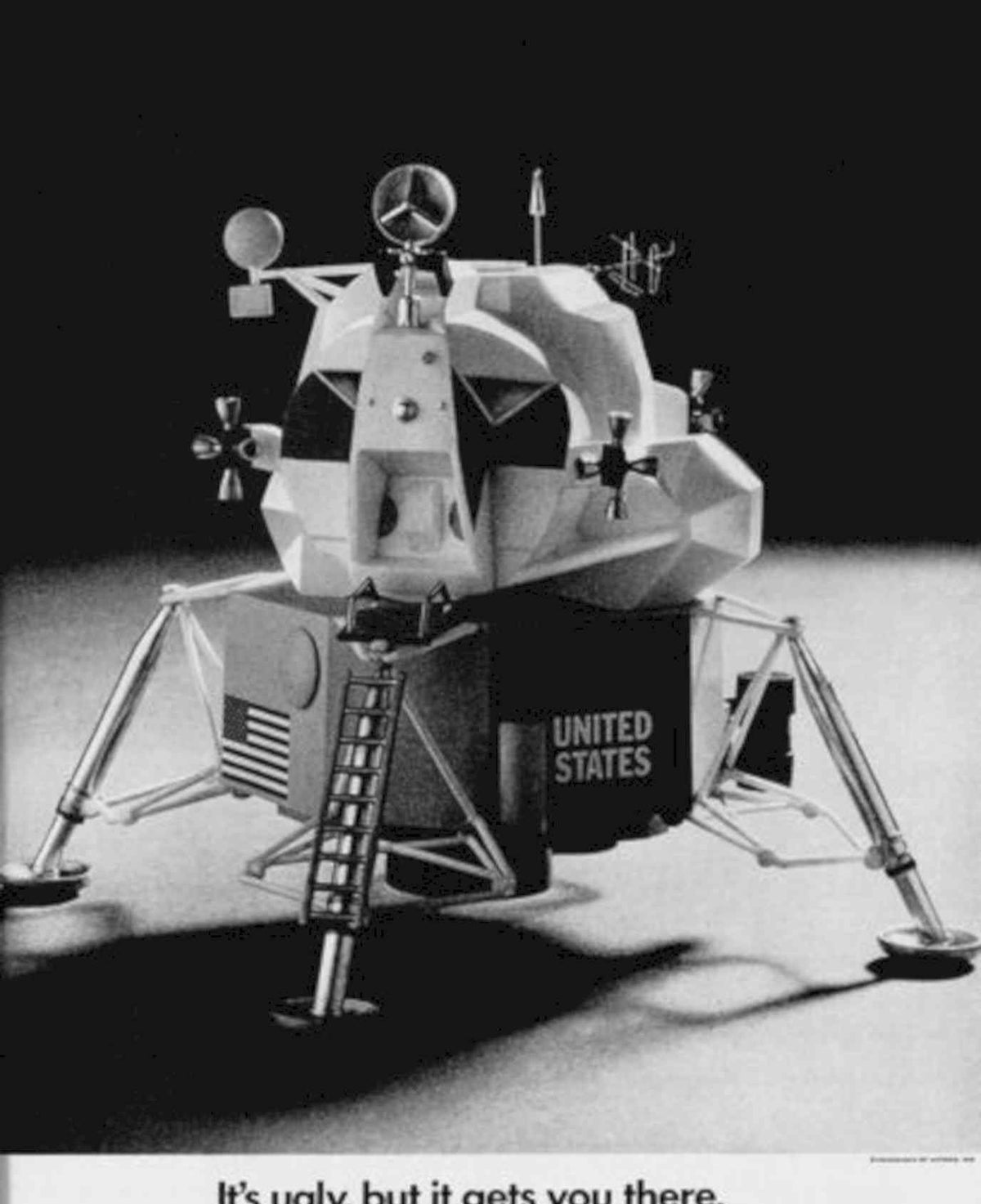 Apollo Lunar Module Vintage Retro Advert Poster A4 Photo Print
