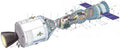 Apollo Soyuz Test Project cutaway A4 Photo Print