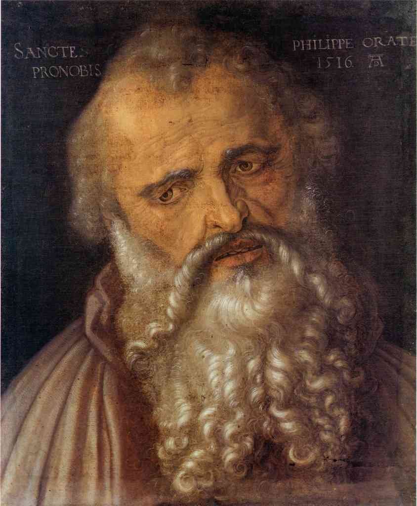 Apostle Philipp Durer A4 Photo Print