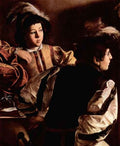 Appeals of St. Matthew detail 2 by Caravaggio A4 Photo Print