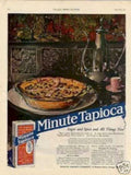 Apple Pie Tapioca Vintage Retro Advert Ads A4 Photo Print