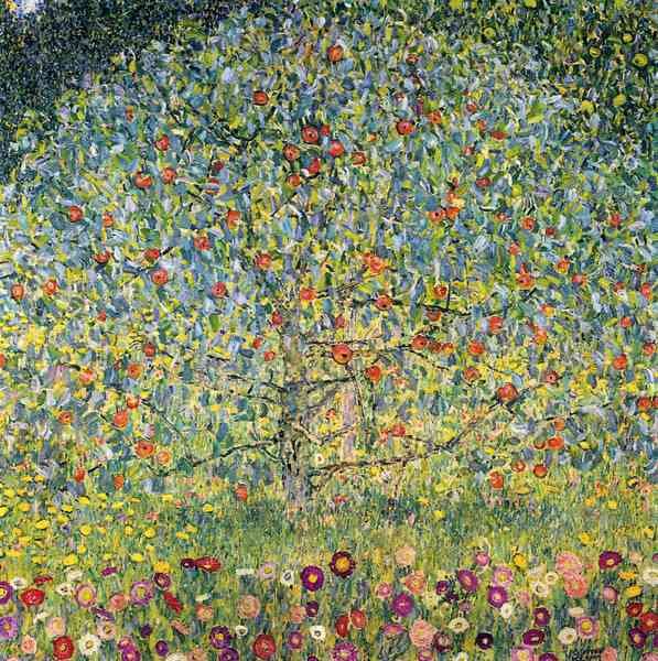Apple Tree by Klimt A4 Photo Print