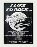 April Wine Mustang Vintage Retro Advert Poster A4 Photo Print