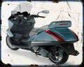 Aprilia Atlantic 500 2 Motorbike Vintage Aged A4 Photo Print