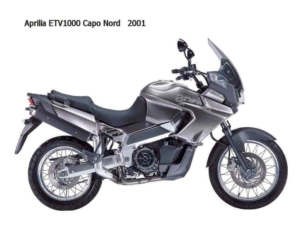 Aprilia ETV1000 CapoNord 2001 motorbike A4 Photo Print