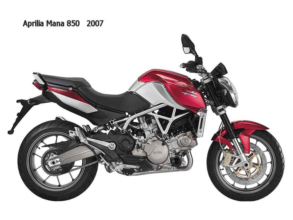 Aprilia Mana850 2007 motorbike A4 Photo Print