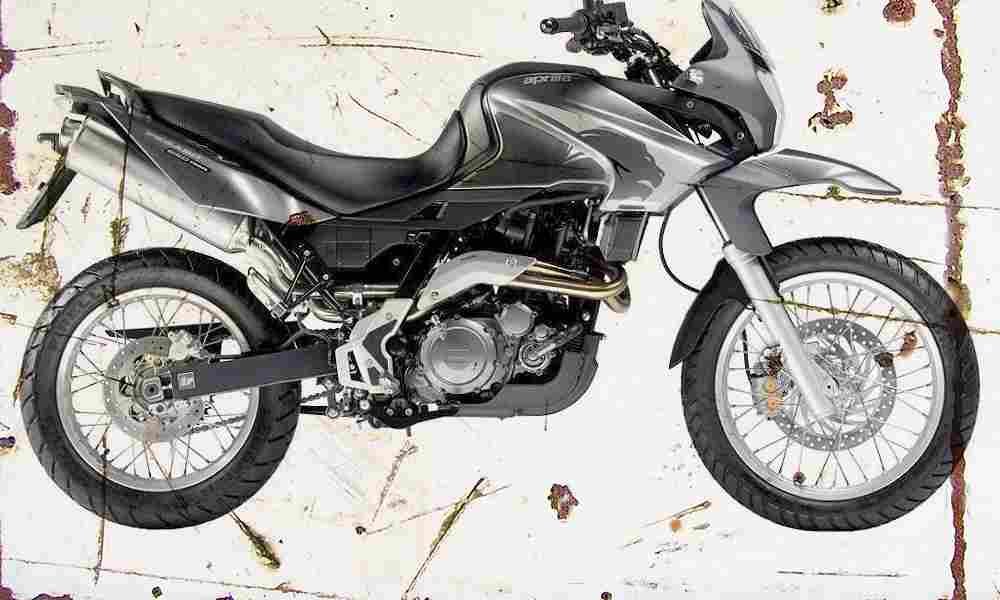 Aprilia Pegaso650 Trail 2006 Aged Vintage A4 Photo Print