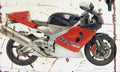 Aprilia RSV Mille 1999 Aged Vintage A4 Photo Print