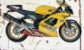 Aprilia RSV Mille R 2003 Aged Vintage A4 Photo Print