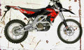 Aprilia RXV450 2006 Aged Vintage A4 Photo Print