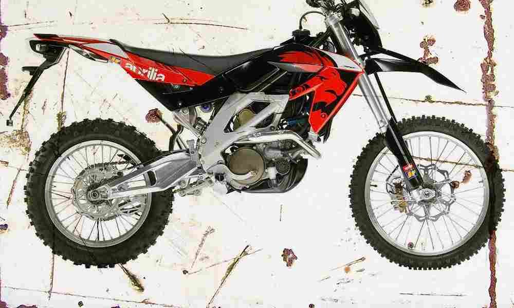 Aprilia RXV450 2006 Aged Vintage A4 Photo Print