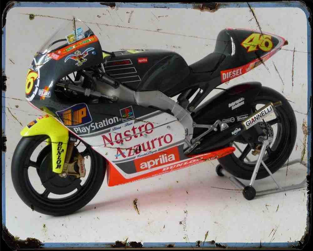 Aprilia Rs250 1999 1 A4 Photo Print Motorbike Vintage Aged