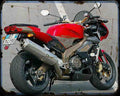 Aprilia Rsv1000 Tuono 5 Motorbike Vintage Aged A4 Photo Print