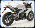 Aprilia Rsv4 R 10 1 Motorbike Vintage Aged A4 Photo Print