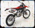 Aprilia Rxv 450 07 02 Motorbike Vintage Aged A4 Photo Print