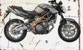Aprilia SL750 Shiver 2007 Aged Vintage A4 Photo Print