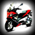 Aprilia SR Max 300 2017 3 motorbike A4 Photo Print