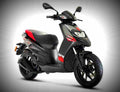 Aprilia SR Motard 125 2017 1 motorbike A4 Photo Print