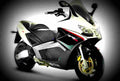 Aprilia SRV 850 2017 2 motorbike A4 Photo Print