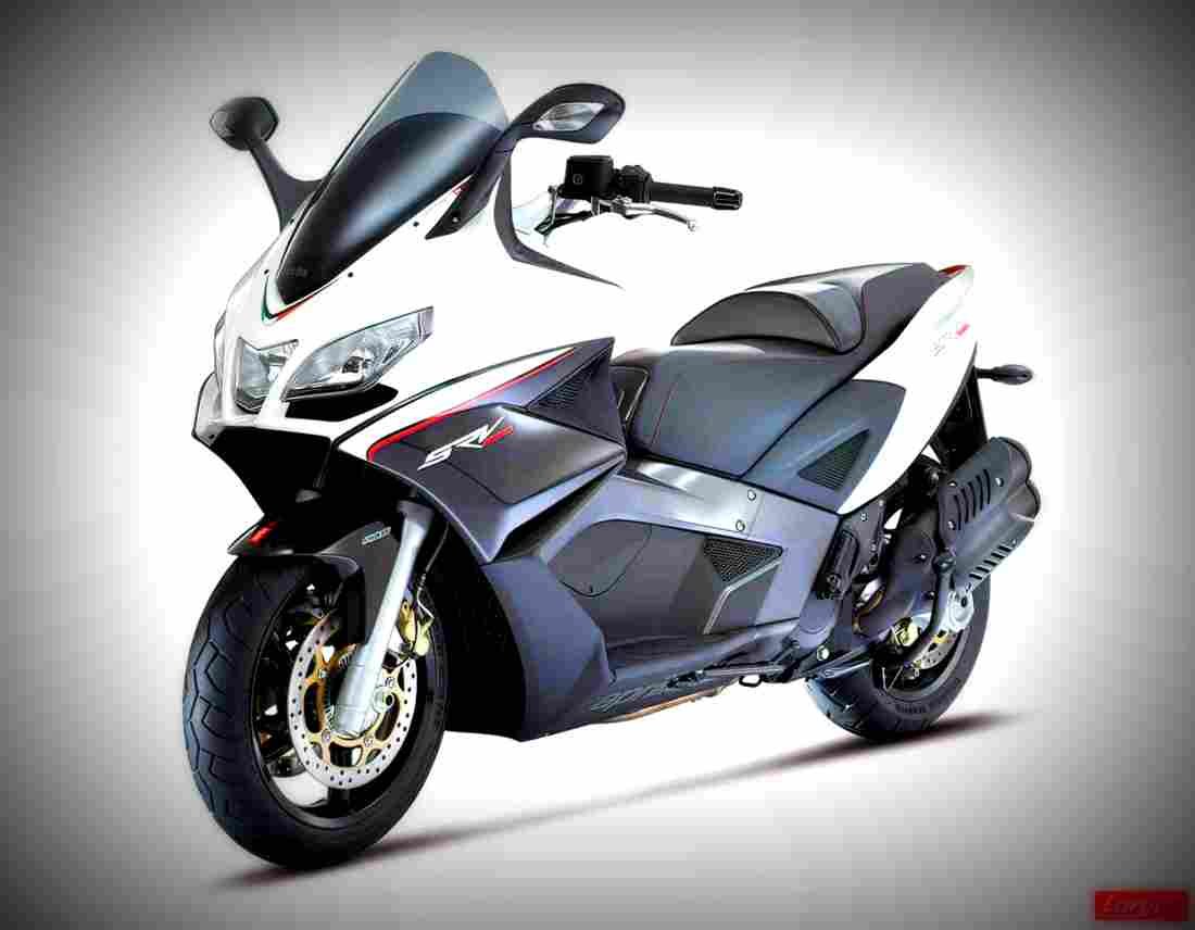 Aprilia SRV 850 ABS ATC 2017 3 motorbike A4 Photo Print