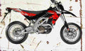 Aprilia SXV450 2006 Aged Vintage A4 Photo Print