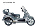 Aprilia Scarabeo 500 2003 motorbike A4 Photo Print