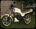 Aprilia St125 83 01 Motorbike Vintage Aged A4 Photo Print