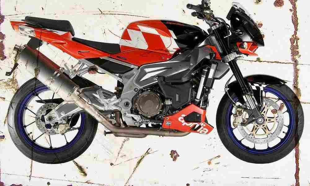Aprilia Tuono 1000R 2006 Aged Vintage A4 Photo Print