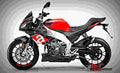 Aprilia Tuono 125 2017 1 motorbike A4 Photo Print