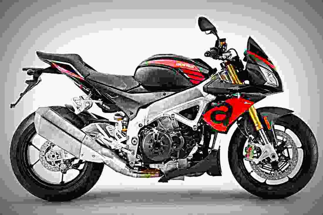 Aprilia Tuono V4 1100 RR 2017 1 motorbike A4 Photo Print