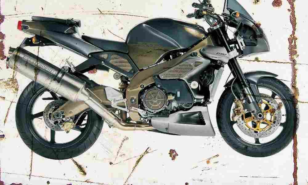Aprilia Tuono1000 2003 Aged Vintage A4 Photo Print