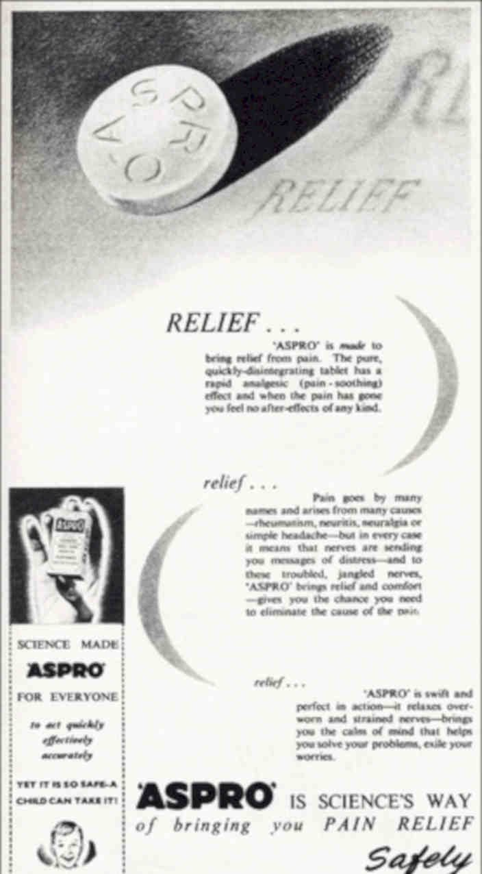 Apro Relief Die Vintage Retro Advert Poster A4 Photo Print