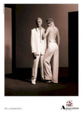 Aquascutum London Suit Vintage Retro Advert Poster A4 Photo Print