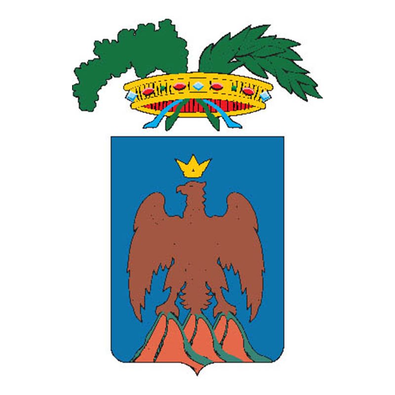 Aquila Prov Coat Of Arms N5030 A4 Photo Print