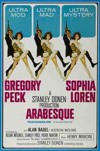  Arabesque 02 film star poster A4 Photo Print