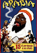 Arabia Cigarette Poster Vintage Retro Advert Ads A4 Photo Print