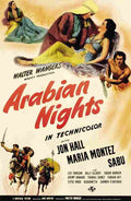 Arabian Nights 1942 01 film star poster A4 Photo Print