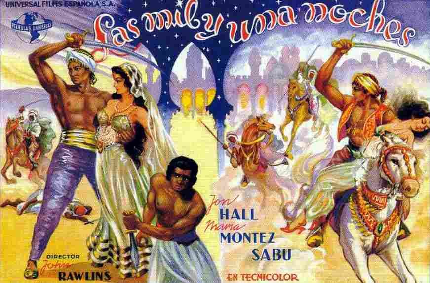 Arabian Nights 1942 03 film star poster A4 Photo Print