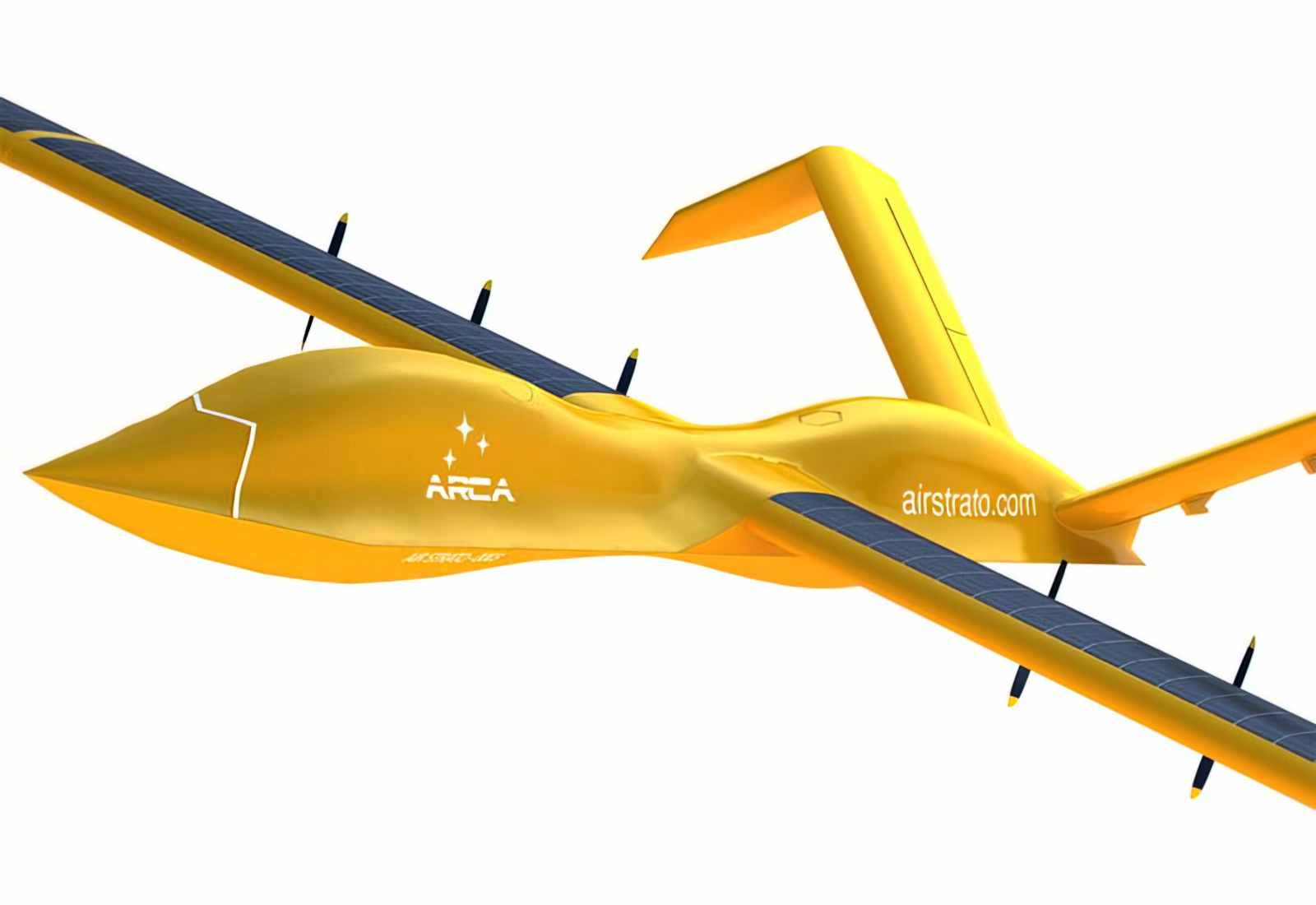 Arca Airstrato Uav Drone 2 (2) Military A4 Photo Print