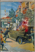 Archduke Ferdinand Sarajevo Vintage Retro Advert Poster A4 Photo Print