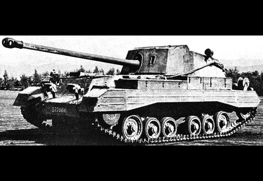 Archer Tank Destroyer Vehicle United Kingdom 4 Military A4 Photo Print