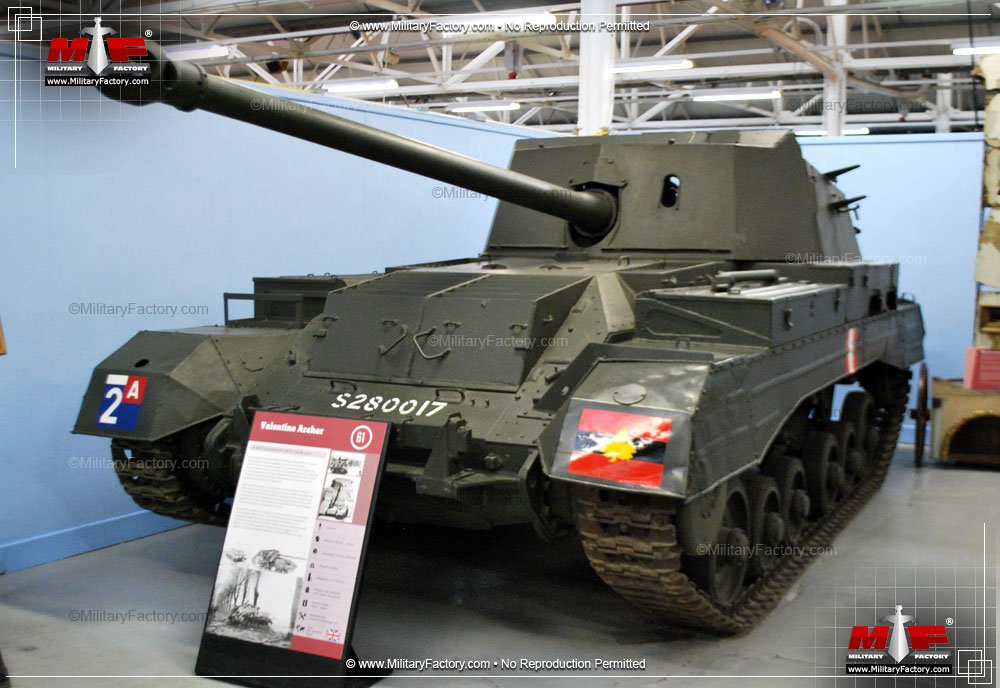 Archer Tank Destroyer Vehicle United Kingdom Military A4 Photo Print