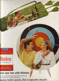 Archery Winston Men Vintage Retro Advert Ads A4 Photo Print