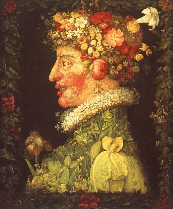 Arcimboldo Giuseppe Italian approx 1530 1593 Art A4 Photo Print