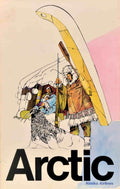 Arctic Alaska Hunter Vintage Retro Advert Poster A4 Photo Print